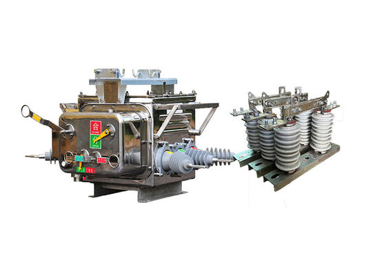 เครื่องตัดวงจรไฟฟ้า 15kV พร้อมเครื่องควบคุมสมาร์ท การติดตั้งง่าย ใช้กับกระดูกตะขอความแรงสูง