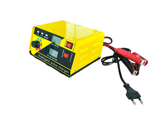 HAS-L-618D เครื่องชาร์จแบตเตอรี่เครื่องยนต์ LED Display สีเหลือง เครื่องชาร์จแบตเตอรี่ลิธีอุปกรณ์บํารุงรักษาแบตเตอรี่สมาร์ท